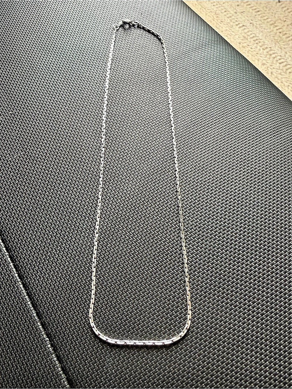 Vintage Sterling Silver 16” Box Chain 925 # 617